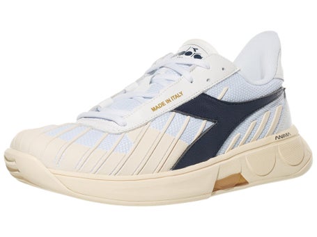 Diadora Speed B.Elite Star White/Blue Mens Shoes 