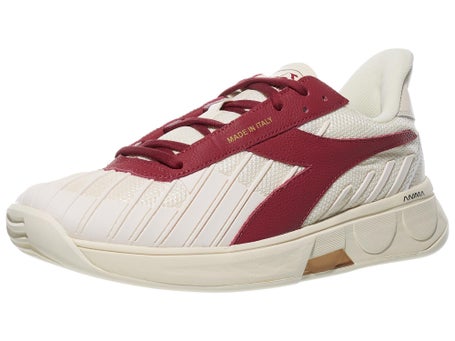 Diadora Speed B.Elite Star White/Garnet Mens Shoes