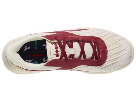 Diadora Speed B.Elite Star White/Garnet Mens Shoes