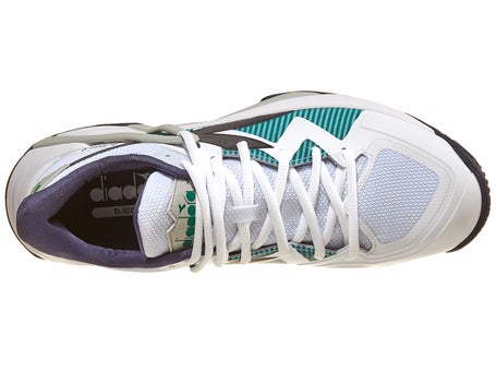 Diadora Speed B.Icon 2 White/Green/Navy Mens Shoes