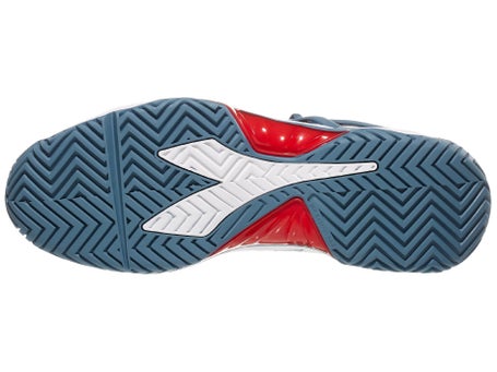 Diadora Speed B.Icon 2 White/Ocean/Salsa Mens Shoe 