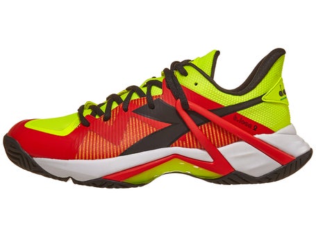 Diadora Speed B.Icon 2 Yellow/Red/Black Mens Shoes