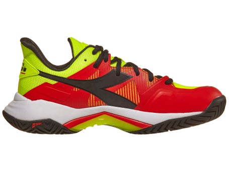 Diadora Speed B.Icon 2 Yellow/Red/Black Mens Shoes