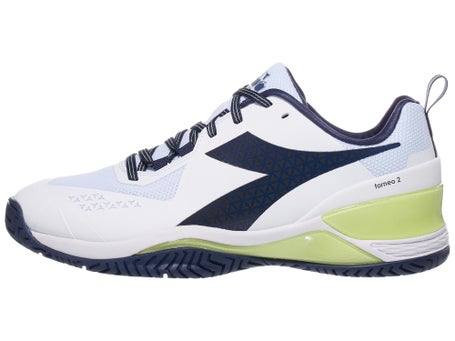 Diadora Speed Blushield Torneo 2 Wh/Blue Mens Shoe
