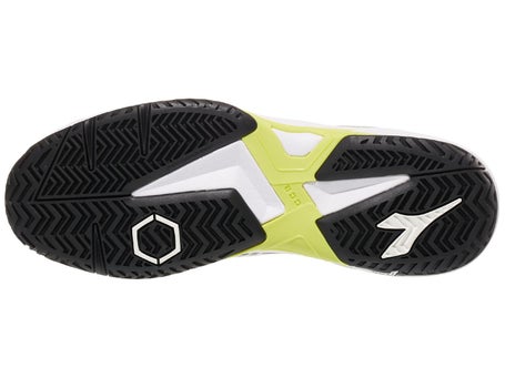 Diadora Trofeo 2 Mens Pickleball Shoes - Black/Green