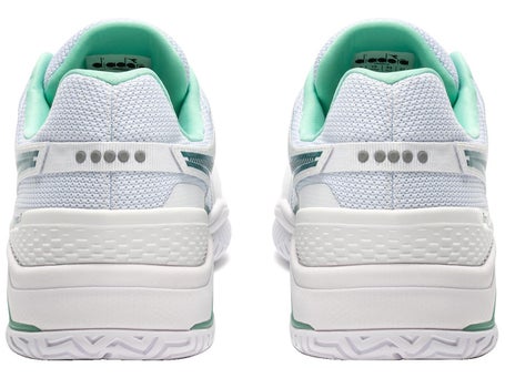 Diadora Blushield Torneo 3 White/Spruce Mens Shoes