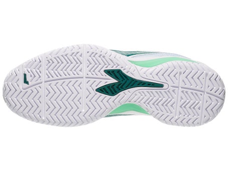 Diadora Blushield Torneo 3 White/Spruce Mens Shoes