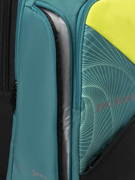 Dunlop SX Performance Backpack Bag Teal/Yellow