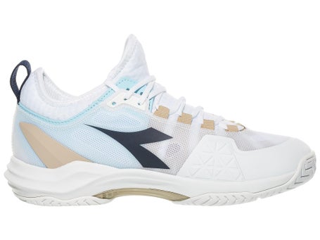 Diadora Blushield Fly 4 White/Blue Womens Shoes