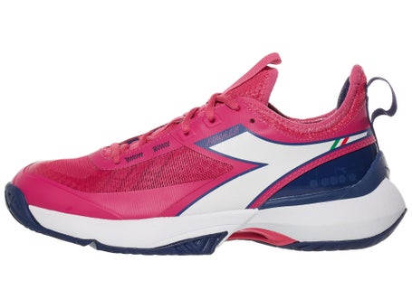Diadora Speed Finale Fuchsia/Navy/White Woms Shoes