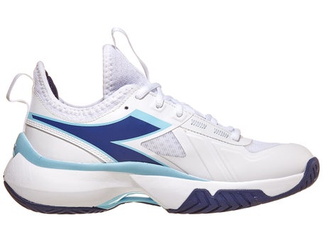 Diadora Speed Finale White/Navy/Sky Woms Shoes