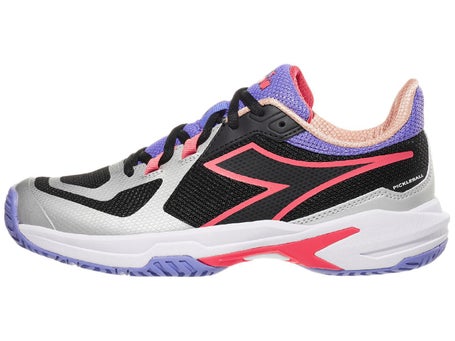 Diadora Trofeo 2 Womens Pickleball Shoes - Bk/Coral