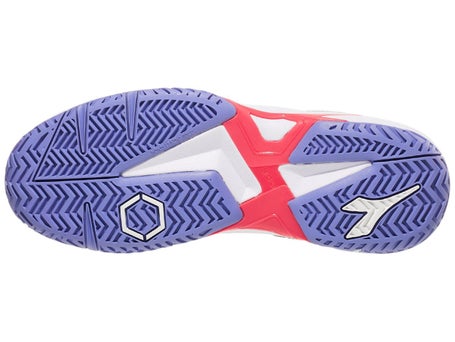 Diadora Trofeo 2 Womens Pickleball Shoes - Bk/Coral