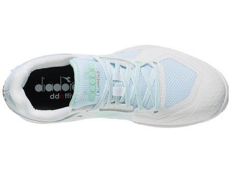 Diadora Blushield Torneo 3 Clay White/Bay Womens Shoes