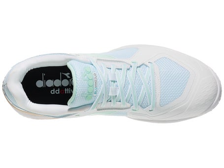 Diadora Blushield Torneo 3 White/Bay Womens Shoes