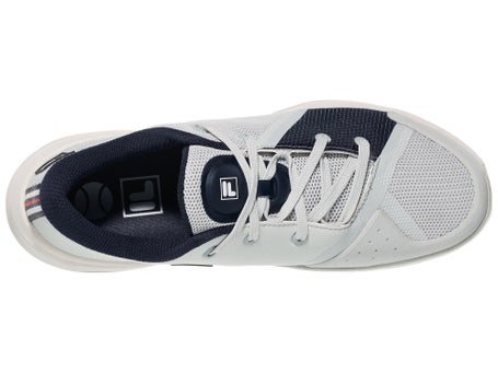 Fila Fire Ace Grey/Blue/Gardenia Mens Shoes 