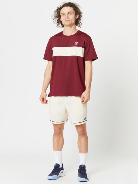 Fila Mens Fall Chest Stripe Crew