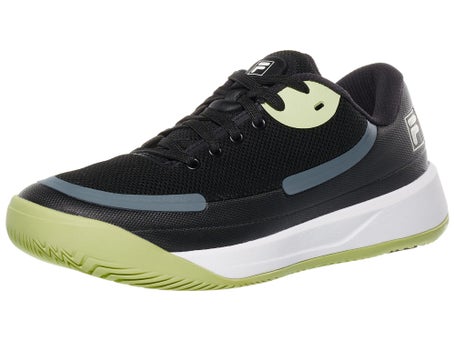 Fila Quick Ace Black/Lime/White Mens Shoes