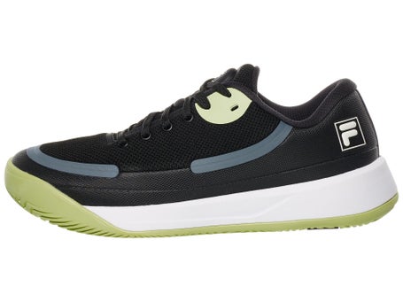 Fila Quick Ace Black/Lime/White Mens Shoes