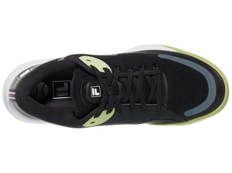 Fila Quick Ace Black/Lime/White Mens Shoes