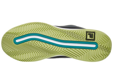 Fila Quick Ace Black/Lime/White Mens Shoes