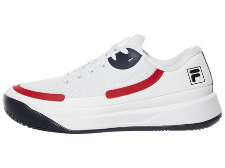 Fila Quick Ace White/Navy/Red Mens Shoes