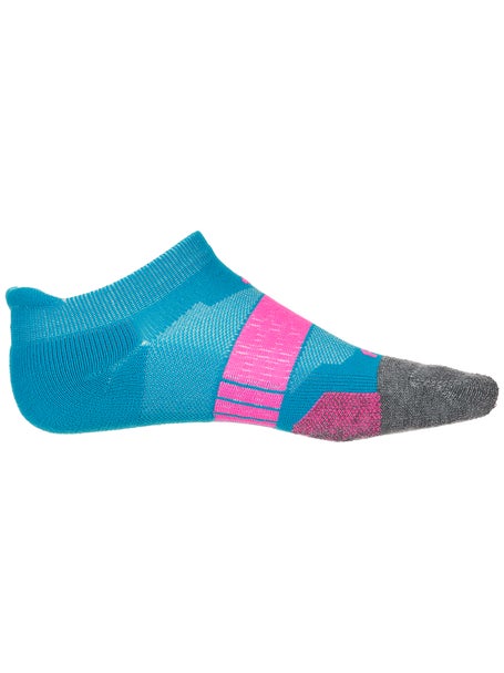 Fitsok NP7 Tech No Show Sock Teal/Pink