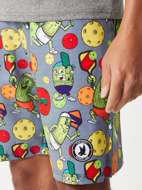 Flow Society Mens Pickleball Flow Short - Grey