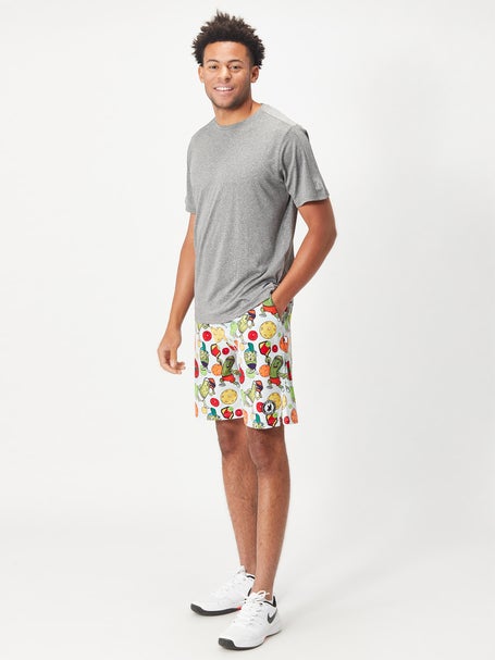 Flow Society Mens Pickleball Flow Short - White