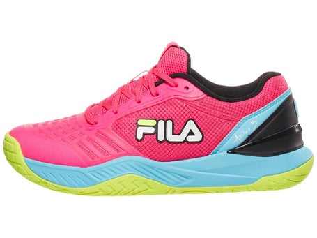 Fila Axilus 3 Pink/Blue/Yellow Womens Shoes