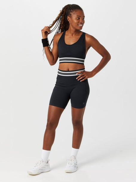 Fila Womens Casa Lucky Seamless Shortie-Black 