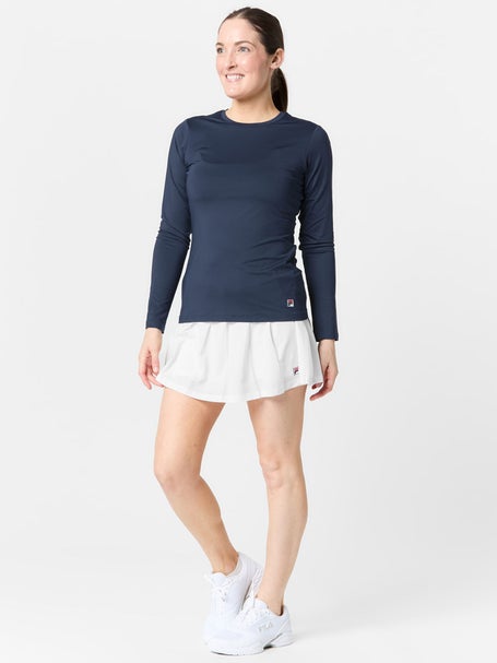 Fila Womens Essentials Woven Pleat Skirt - White