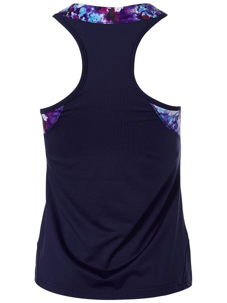 Fila Womens Pickleball V-Neck Trim Tank