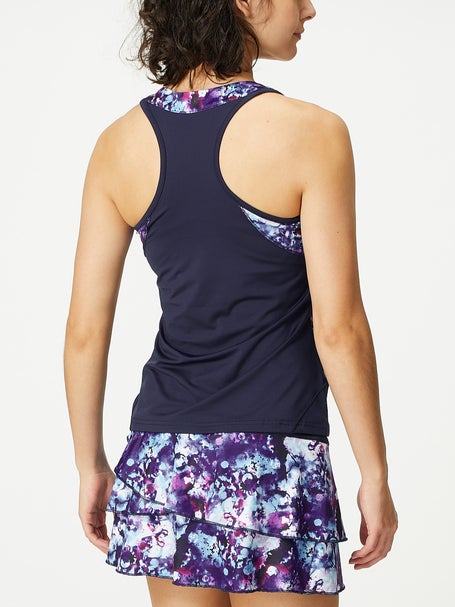 Fila Womens Pickleball V-Neck Trim Tank