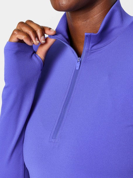 Fabletics Womens Feather Tech Half Zip Top