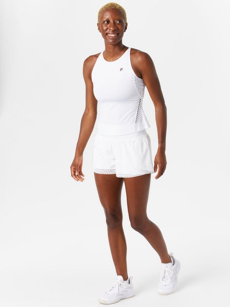 Fila Womens Whiteline Double Layer Short
