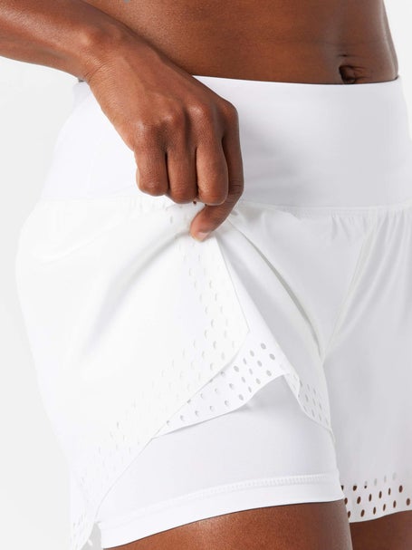 Fila Womens Whiteline Double Layer Short