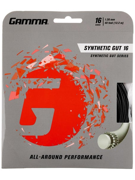 Gamma Synthetic Gut 16/1.30 String