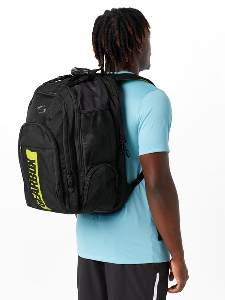 Gearbox Court Backpack Bag - Black/Yellow