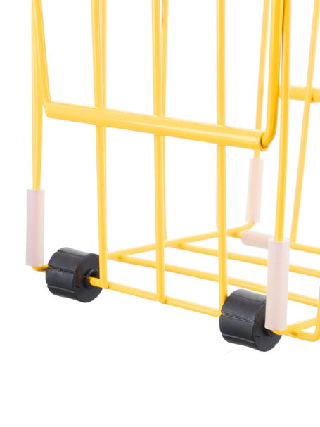 Gamma Ballhopper Hi-Rise w/Wheels (75 Balls) Yellow
