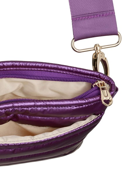 Glove It Padded Crossbody Bag Purple