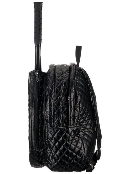 Glove It Quilted Tennis Racquet Backpack Black