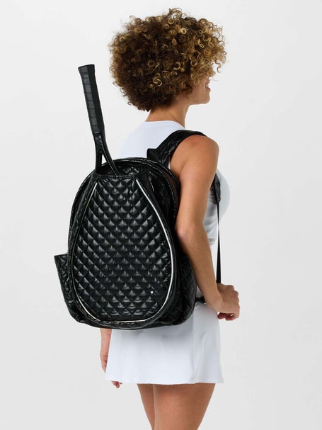 Glove It Quilted Tennis Racquet Backpack Black