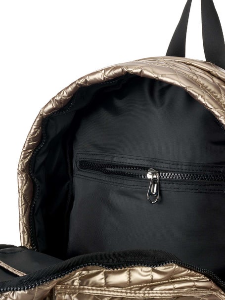 Glove It Quilted Tennis Racquet Backpack Gold