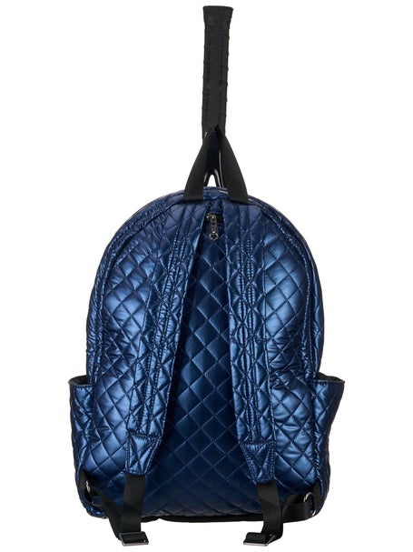Glove It Quilted Tennis Racquet Backpack Navy