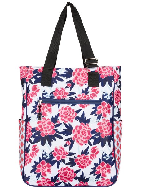 Glove It Tennis Tote Peonies & Pars