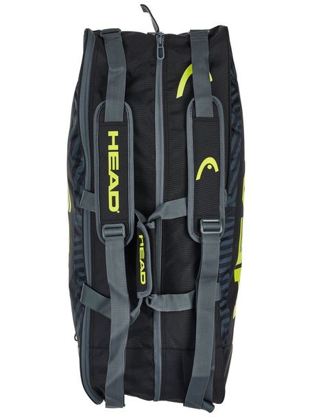 Head Base Racquet Bag M Black/Yellow