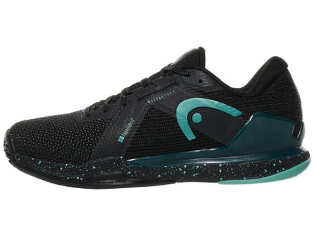 Head Sprint Pro 4.0 SF Black/Teal Mens Shoes