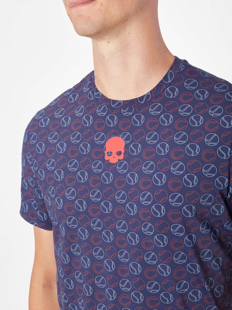 Hydrogen Mens Tennis Balls Print Tech Crew