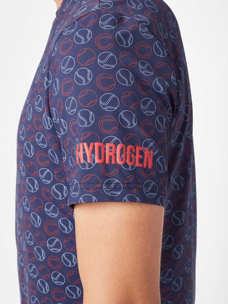 Hydrogen Mens Tennis Balls Print Tech Crew